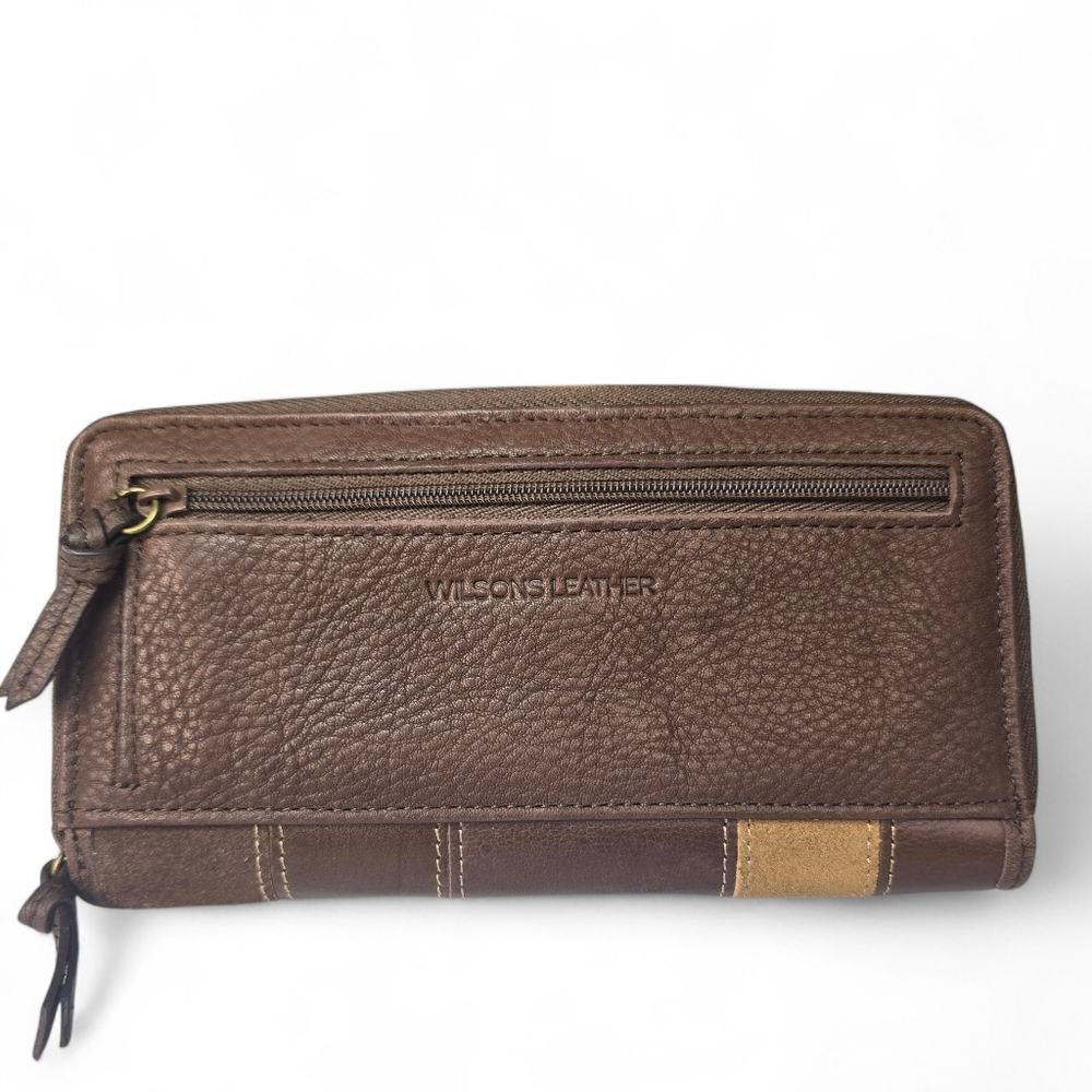 Wilson Leather Patchwork Wallet - image 2